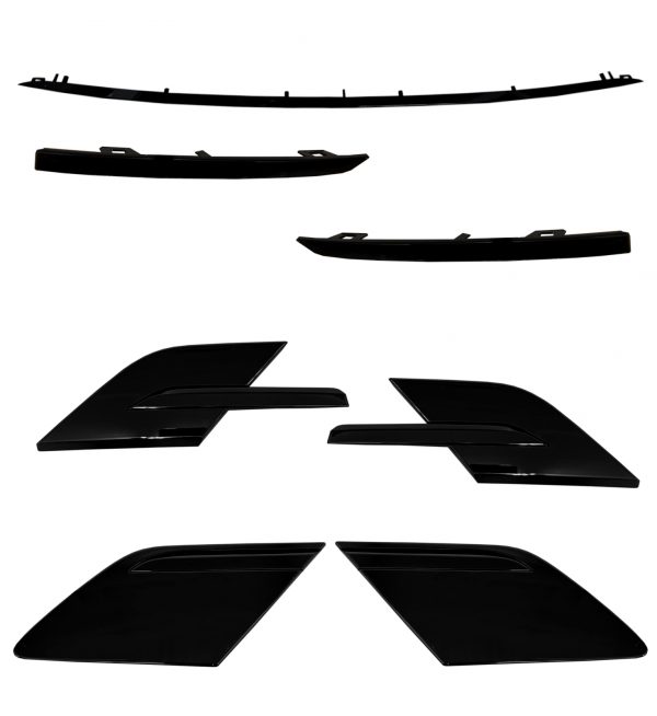 FRONT GRILLE BLACK PACK KIT GLOSS BLACK FOR RANGE ROVER SPORT L461 2023+ - Image 3
