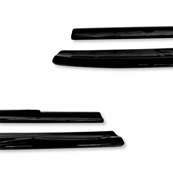 SIDE SKIRTS BLADES GLOSS BLACK FOR FORD FOCUS ST MK3 HATCHBACK 2010-2018 - Image 2