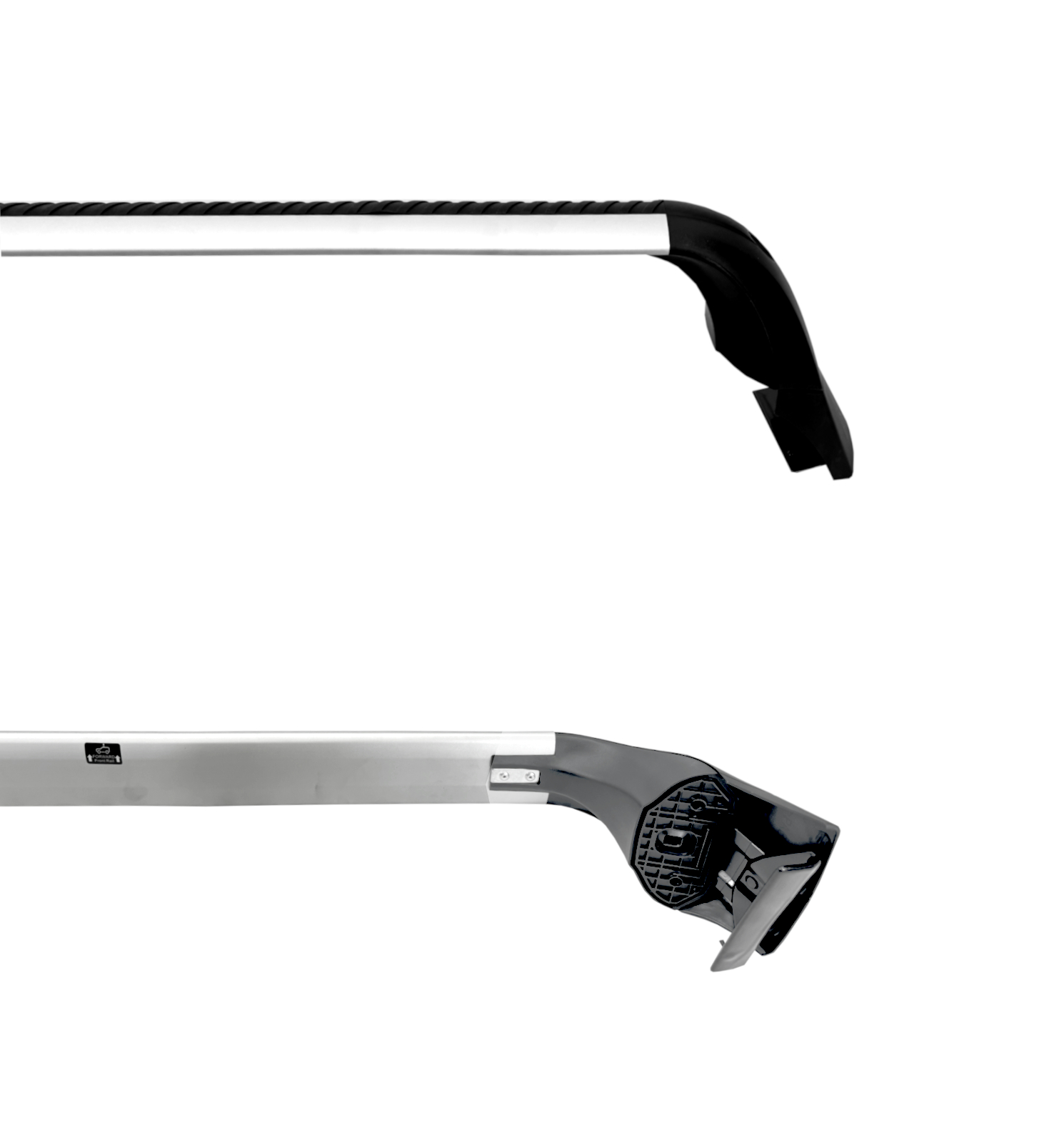 ALUMINIUM CROSS BAR ROOF RAILS OE STYLE SILVER FOR TOYOTA C-HR 2016+ - Image 4