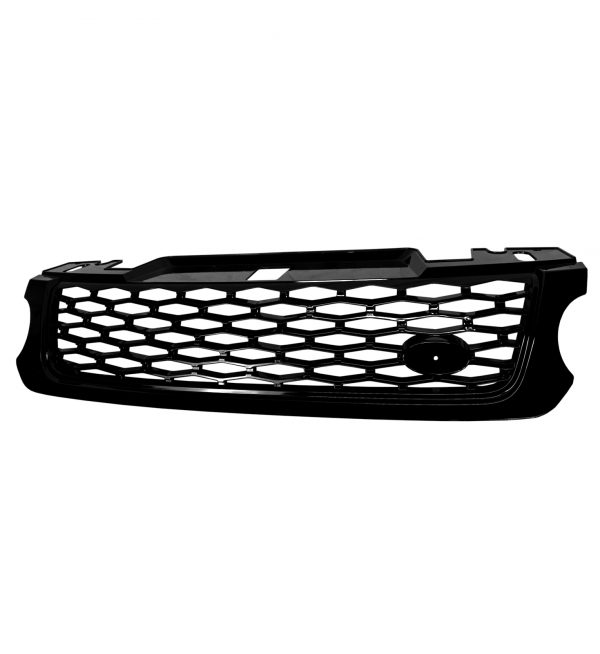 FRONT GRILLE SVR STYLE GLOSS BLACK FOR RANGE ROVER SPORT L494 PRE-FACELIFT 14-17 - Image 4