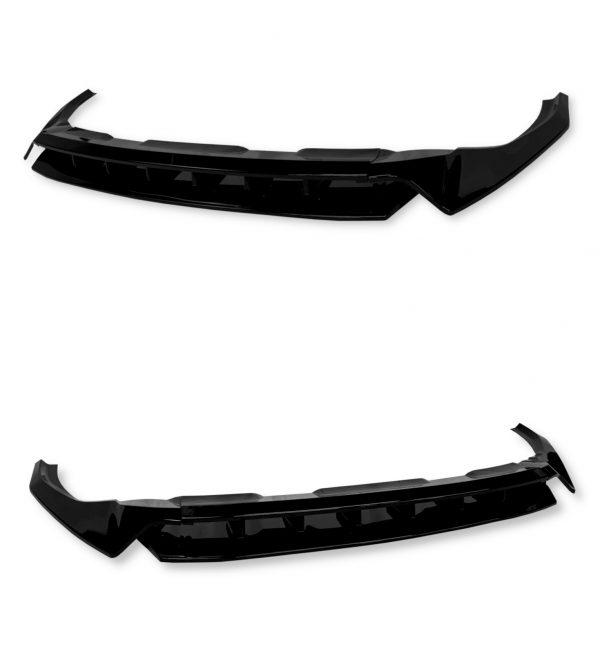 FRONT LIP SPLITTER GLOSS BLACK FOR AUDI Q8 SQ8 S-LINE 2018+ - Image 3