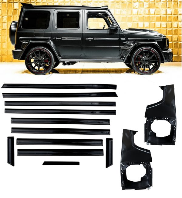MERCEDES G CLASS W463 TO W464 FACELIFT CONVERSION BODY KIT G WAGON B STYLE - Image 4