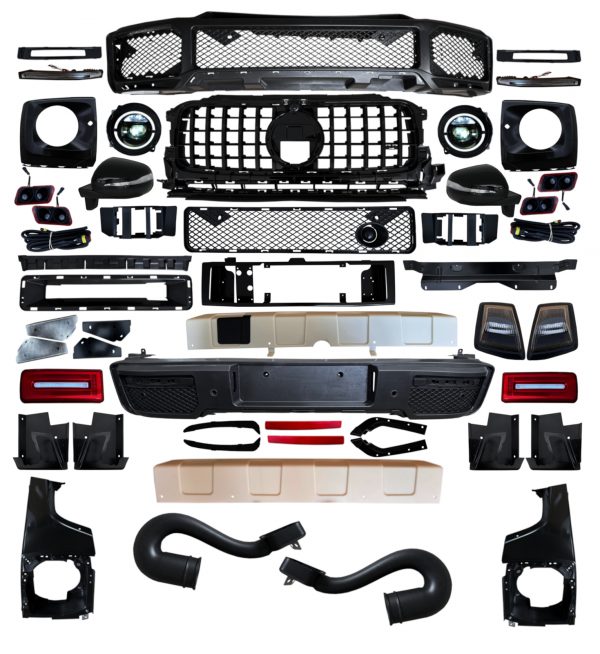 MERCEDES G CLASS W463 TO W464 FACELIFT CONVERSION BODY KIT G WAGON B STYLE - Image 3