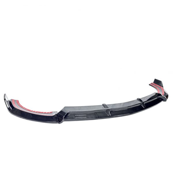 FRONT LIP SPLITTER SPOILER CARBON LOOK FOR MERCEDES E CLASS W213 2016-2019 - Image 3