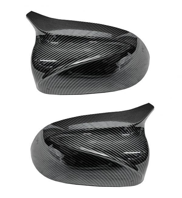SIDE WING MIRROR COVER CAP CARBON LOOK M STYLE FOR BMW X5 G05 X6 G06 X7 G07 18+ - Image 2