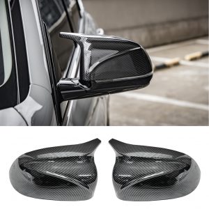 SIDE WING MIRROR COVER CAP CARBON LOOK M STYLE FOR BMW X5 G05 X6 G06 X7 G07 18+