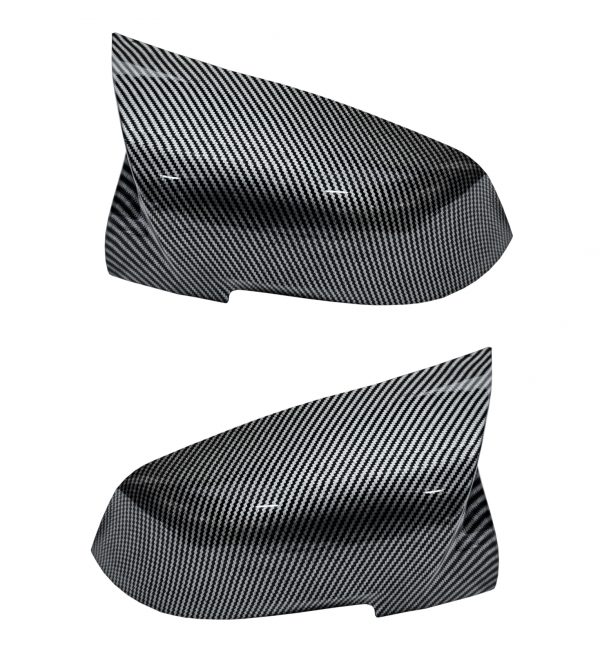 SIDE WING MIRROR COVER M3 M4 STYLE COVER CARBON LOOK FOR BMW 1 2 3 4 SERIES - Image 2