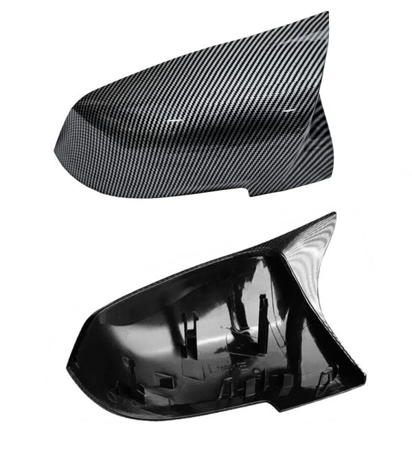 SIDE WING MIRROR COVER M3 M4 STYLE COVER CARBON LOOK FOR BMW 1 2 3 4 SERIES - Image 3