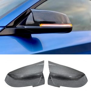 SIDE WING MIRROR COVER M3 M4 STYLE COVER CARBON LOOK FOR BMW 1 2 3 4 SERIES