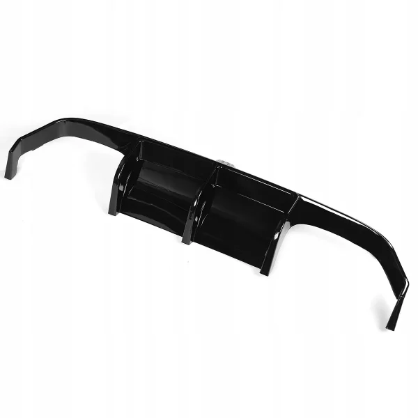REAR DIFFUSER BUMPER BODYKIT V STYLE GLOSS BLACK FOR BMW M3 M4 F80 F82 F83 2014-2020 - Image 6