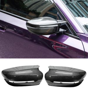 SIDE WING MIRROR COVER CAPS M STYLE CARBON LOOK BMW 3 4 5 SERIES G20 G21 G22 G30