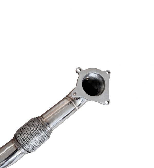 DE CAT DOWNPIPE EXHAUSTS PIPE FOR AUDI A3 EA888 VW GOLF MK5 MK6 GTI JETTA TURBO - Image 2