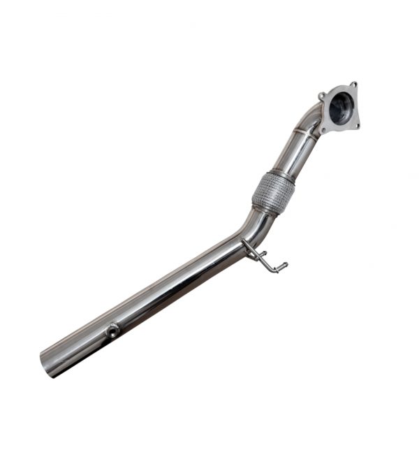 DE CAT DOWNPIPE EXHAUSTS PIPE FOR AUDI A3 EA888 VW GOLF MK5 MK6 GTI JETTA TURBO - Image 3