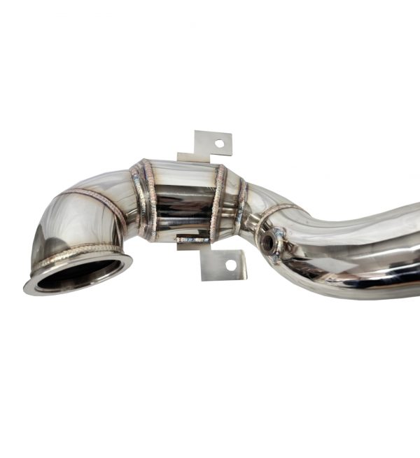 4" DE CAT DOWNPIPE EXHAUSTS PIPE FOR VW GOLF MK7 7.5 GTI AUDI A3 SEAT LEON SKODA - Image 2