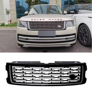 FOR RANGE ROVER VOGUE L405 18-21 FACELIFT FRONT GRILLE L460 2023 LOOK BLACK & CHROME