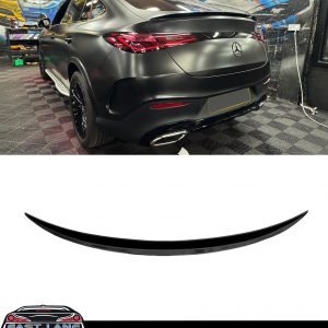 REAR SPOILER BOOT SPOILER AMG STYLE GLOSS BLACK FOR MERCEDES GLC COUPE C254 23+