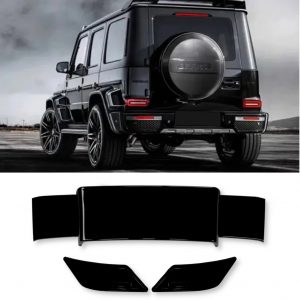 REAR ROOF SPOILER WINGS B STYLE GLOSS BLACK FOR MERCEDES G WAGON W463 W464 1990+