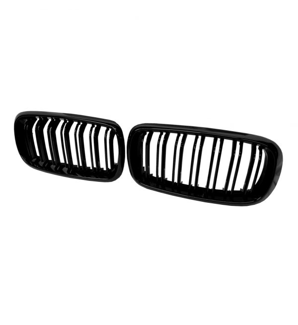 FOR BMW X5 F15 F85 X6 F16 F86 FRONT KIDNEY GRILLE DOUBLE SLAT GLOSS BLACK 13-19 - Image 3