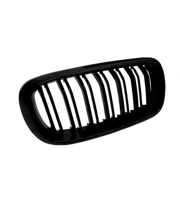 FOR BMW X5 F15 F85 X6 F16 F86 FRONT KIDNEY GRILLE DOUBLE SLAT GLOSS BLACK 13-19 - Image 4