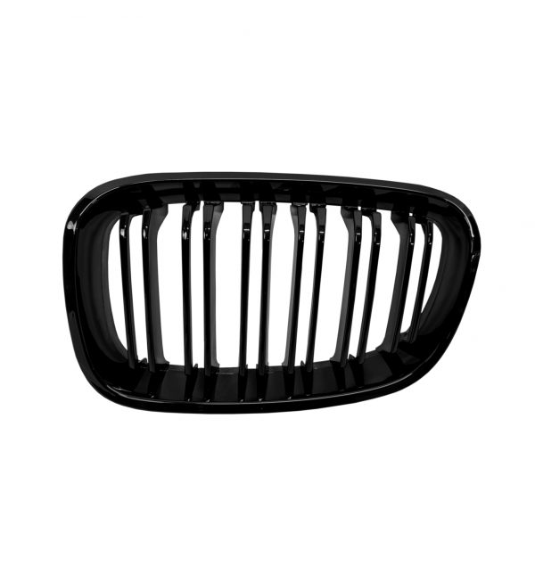 FRONT KIDNEY GRILLES DOUBLE SLAT GLOSS BLACK FOR BMW 1 SERIES F20 F21 PRE-LCI - Image 4