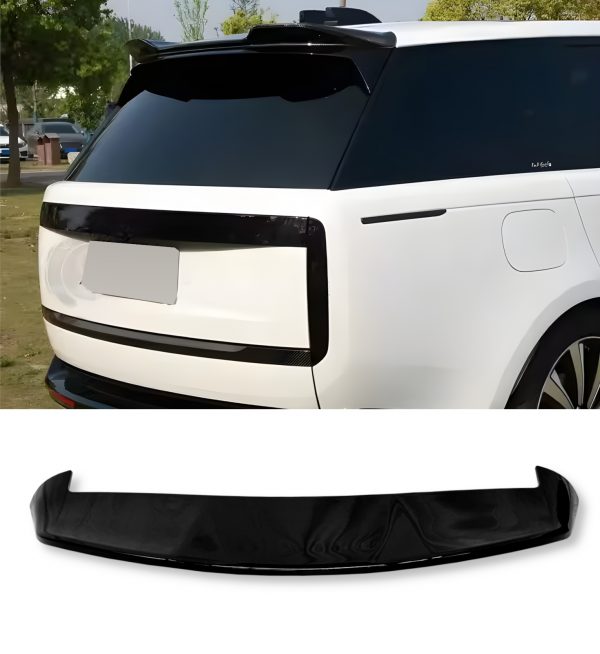 REAR ROOF SPOILER WING GLOSS BLACK FOR RANGE ROVER VOGUE L460 2023+