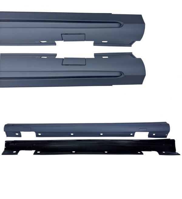 SIDE SKIRTS BLADES A45/CLA45 AMG LOOK PRIMED FOR MERCEDES A CLASS W176/CLA C117 - Image 3