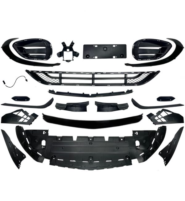 FRONT BUMPER BODY KIT AMG A45 STYLE PRIMED FOR MERCEDES A CLASS W177 2018+ - Image 4
