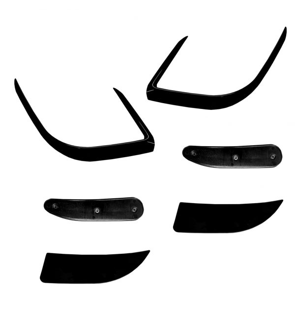 ALUMINIUM HOOD BONNET VENTED TURBO STYLE MATTE BLACK FOR TESLA MODEL 3 2019-2023 - Image 6