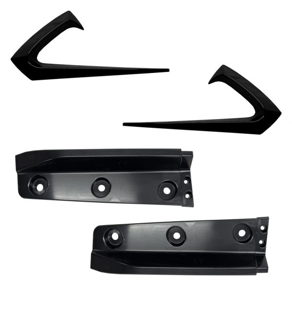 AERO BODY KIT SPLITTER DIFFUSER SPOILER SKIRTS GLOSS BLACK FOR TESLA MODEL 3 23+ - Image 8