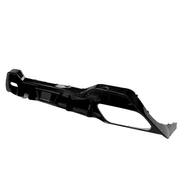 REAR DIFFUSER WITH LED LIGHT GLOSS BLACK FOR BMW 8 SERIES G14 G15 2D 2019+ - Image 2