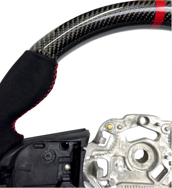 STEERING WHEEL CARBON FIBRE & ALCANTARA FOR MINI F54 F55 F56 F57 F60 - Image 2