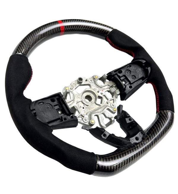 STEERING WHEEL CARBON FIBRE & ALCANTARA FOR MINI F54 F55 F56 F57 F60 - Image 3