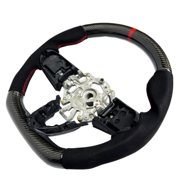 STEERING WHEEL CARBON FIBRE & ALCANTARA FOR MINI F54 F55 F56 F57 F60 - Image 4