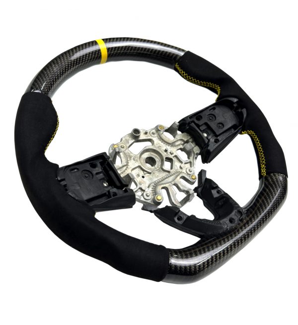 STEERING WHEEL CARBON FIBRE & ALCANTARA FOR MINI F54 F55 F56 F57 F60 - Image 3