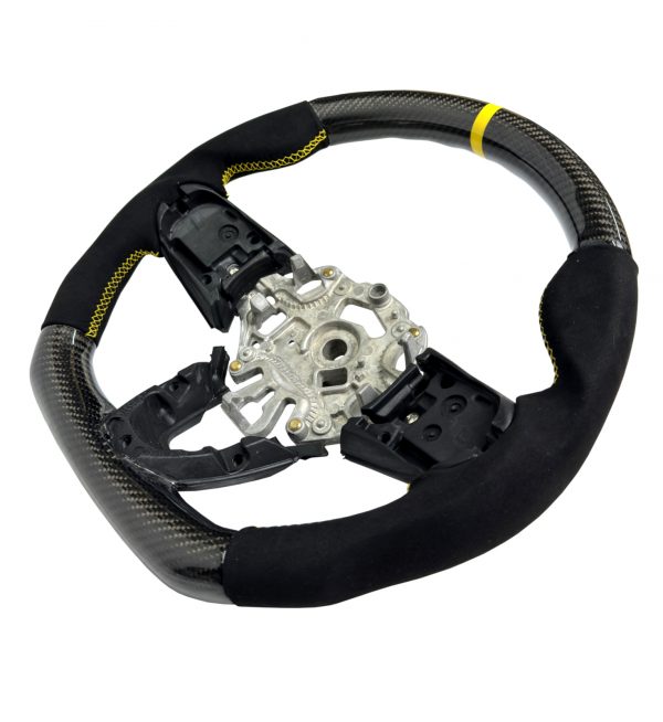 STEERING WHEEL CARBON FIBRE & ALCANTARA FOR MINI F54 F55 F56 F57 F60 - Image 4