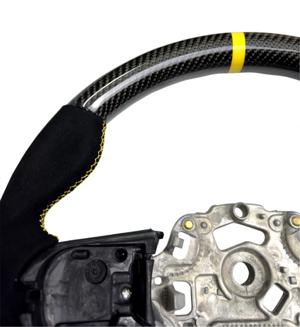 STEERING WHEEL CARBON FIBRE & ALCANTARA FOR MINI F54 F55 F56 F57 F60 - Image 5