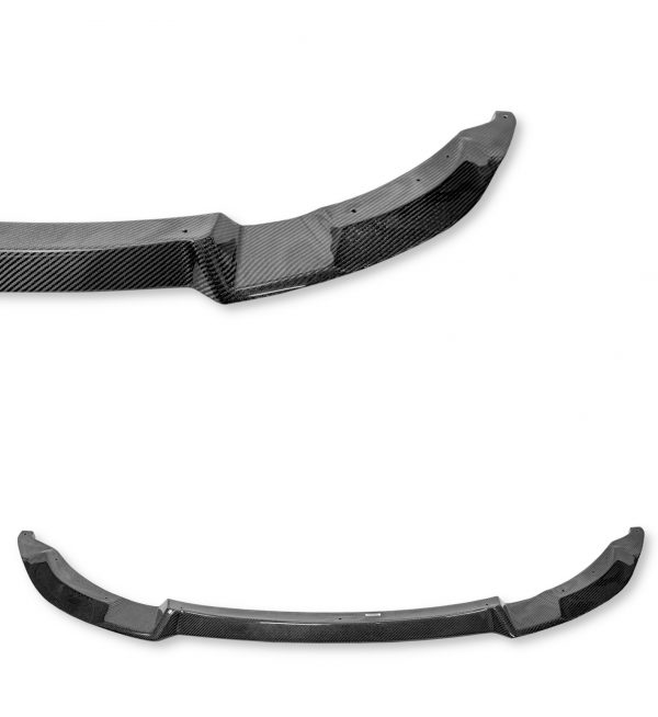 FRONT LIP SPLITTER CS STYLE CARBON FIBRE FOR BMW M3 F80 M4 F82 F83 2014-2020 - Image 2