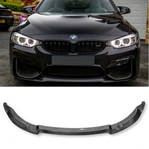 FRONT LIP SPLITTER CS STYLE CARBON FIBRE FOR BMW M3 F80 M4 F82 F83 2014-2020