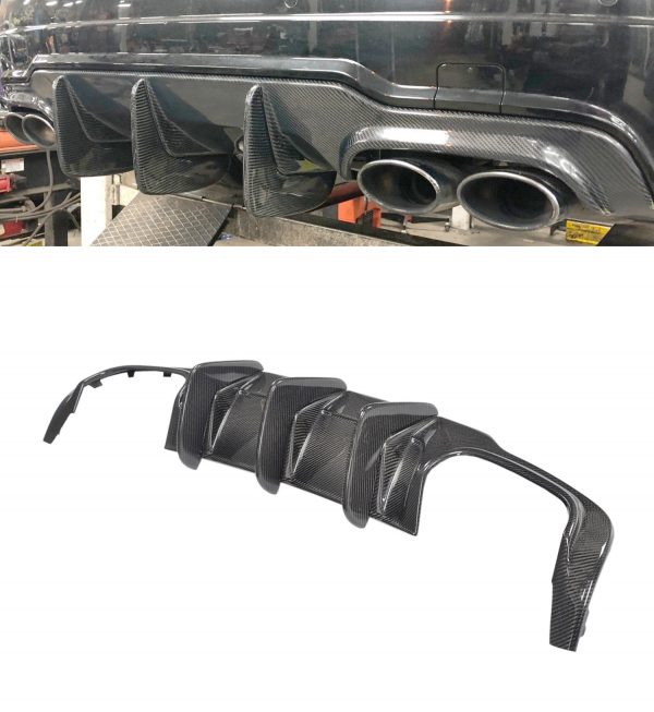 AERO BODY KIT AMG STYLE CARBON FIBRE FOR MERCEDES C CLASS W204 SALOON 2008-2014 - Image 4