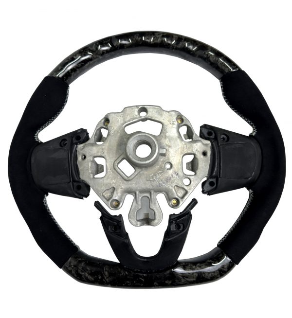 STEERING WHEEL FORGED CARBON FIBRE & ALCANTARA FOR MINI F54 F55 F56 F57 F60 - Image 5