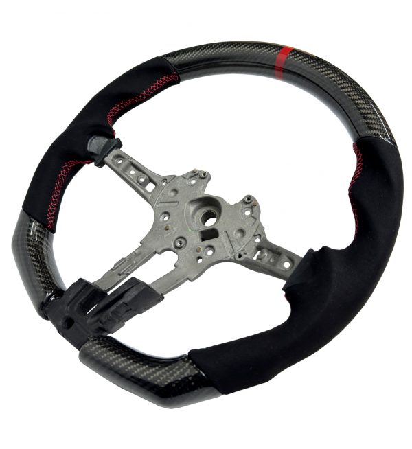 STEERING WHEEL CARBON FIBRE & ALCANTARA FOR BMW 1 2 3 4 X5 X6 SERIES M2 M3 M4 - Image 4