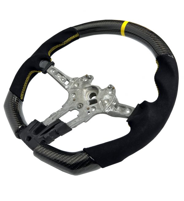 STEERING WHEEL CARBON FIBRE & ALCANTARA FOR BMW 1 2 3 4 X5 X6 SERIES M2 M3 M4 - Image 4