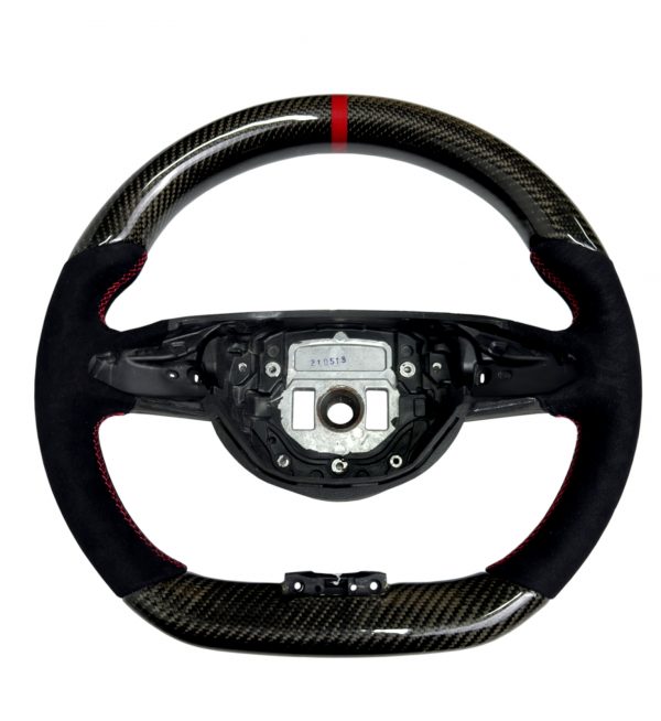 STEERING WHEEL CARBON FIBRE & ALCANTARA FOR MERCEDES-BENZ B C E CLASS 2015-2020