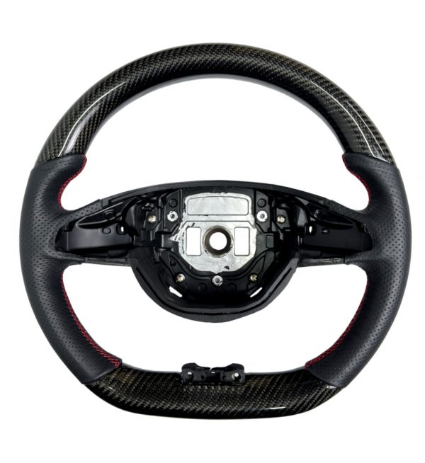 STEERING WHEEL CARBON FIBRE & LEATHER FOR MERCEDES-BENZ B C GLE CLASS 2015-2020