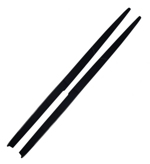 SIDE SKIRTS EXTENSION BLADES GLOSS BLACK FOR BMW 6 SERIES F06 F12 F13 2011-2018 - Image 3