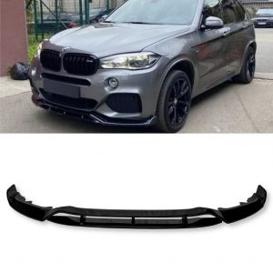 FRONT LIP SPLITTER M PERFOAMNCE STYLE GLOSS BLACK FOR BMW X5 F15 M-SPORT 14-18