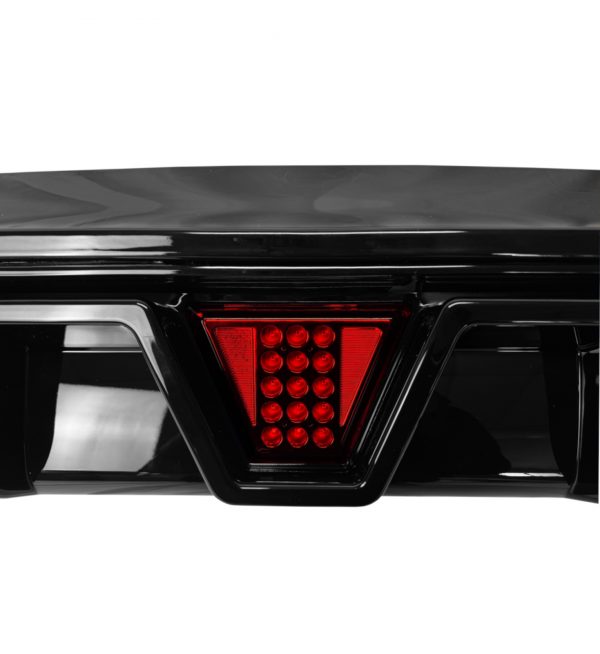 REAR DIFFUSER WITH LED DUAL EXHAUSTS GLOSS BLACK FOR BMW 1 SERIES F40 M-SPORT 2019+ - Image 6