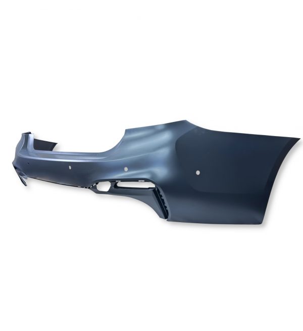 REAR BUMPER DIFFUSER F90 M5 LOOK BODY KIT PRIMED FOR BMW 5 SERIES G30 2018-2024 - Image 3