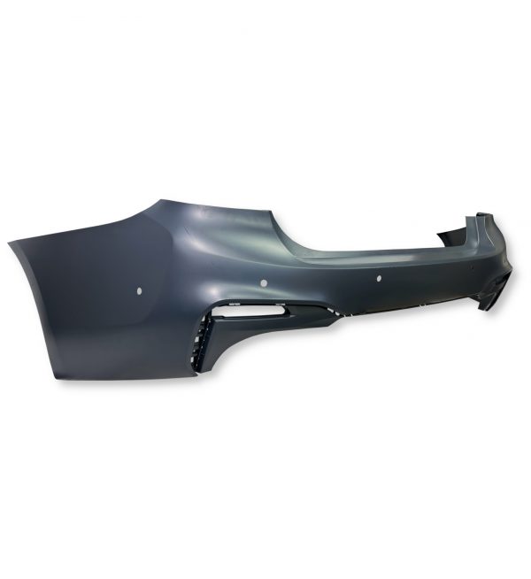 REAR BUMPER DIFFUSER F90 M5 LOOK BODY KIT PRIMED FOR BMW 5 SERIES G30 2018-2024 - Image 4