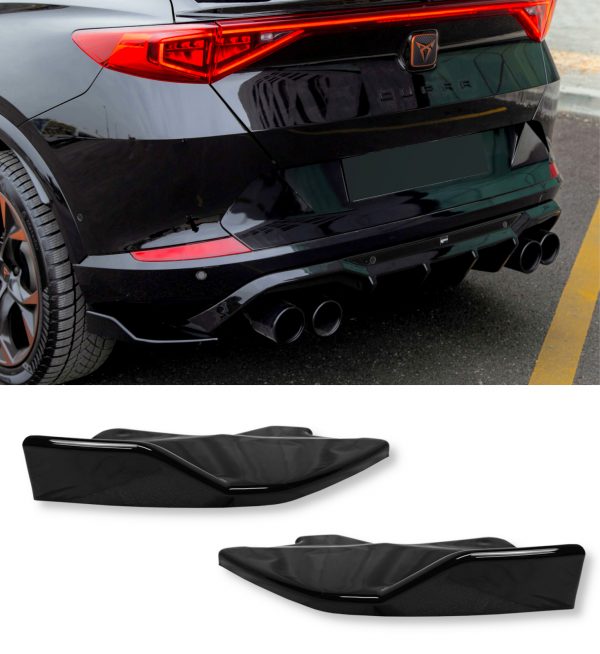 REAR SPLITTER SIDE SPLITTER GLOSS BLACK FOR CUPRA FORMENTOR 2020+
